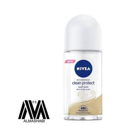 Nivea Clean Protect deodorant for women with alum extract, 50 ml