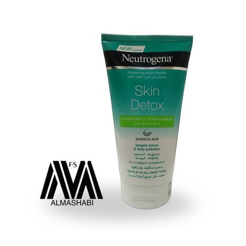 Neutrogena Skin Detox Facial Wash Clay Mask 150 ml