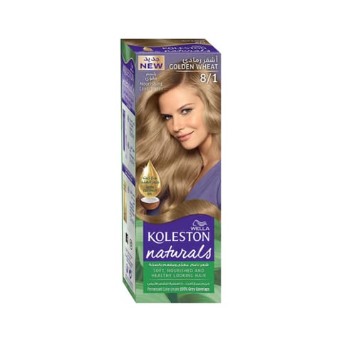 صبغة الشعر كولستون 8/1 أشقر رمادي من ويلا 50 مل