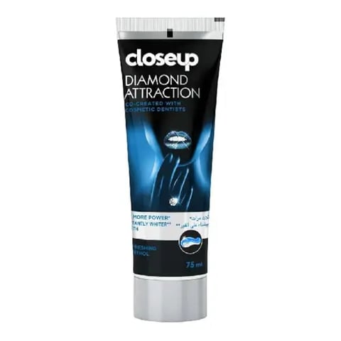 معجون الأسنان دايموند اتراكشن قوة وتبييض من كلوس اب - 75مل