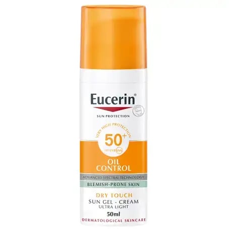 يوسرين كريم جل +SPF 50 للبشرة الدهنية 50 مل