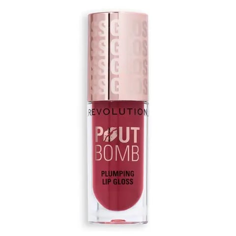 ريفلوشن قلوس ملمع شفاه باوت بومب شيمر- Rosewood Rose Pink
