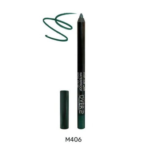 قلم كحل عين أخضر غامق من ميك اوفر22 - M406