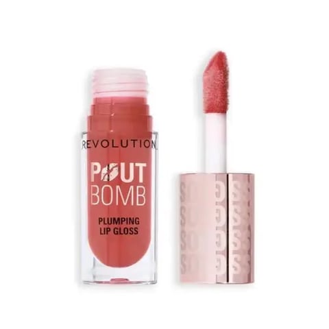 ريفلوشن قلوس ملمع شفاه باوت بومب شيمر-melba warm peach