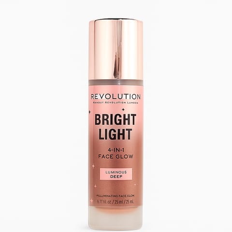 كريم أساس برايت لايت للوجه فيس جلو من ميك أب ريفلوشن-LUMINOUS DEEP