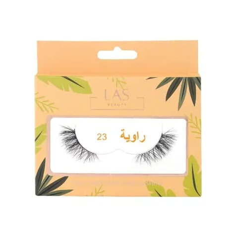 رموش طبيعي راوية من لاس بيوتي رقم - 23 