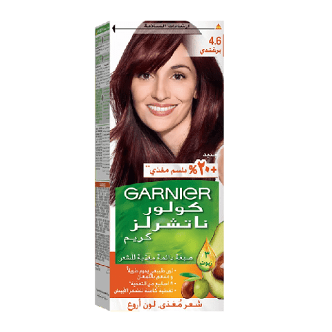 صبغة كولور ناتشرلز كريم من غارنييه - برغندي-(4.6)
