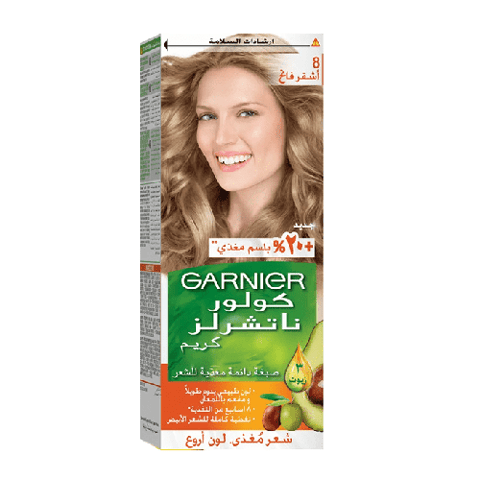 صبغة كولور ناتشرلز كريم من غارنييه -اشقر فاتح-(8)