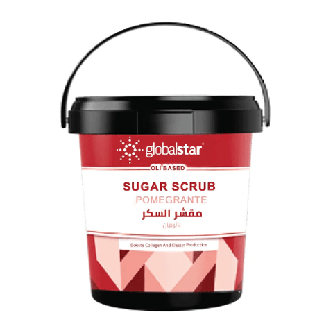 مقشر السكر بالرمان من جلوبال ستار - 600 جم