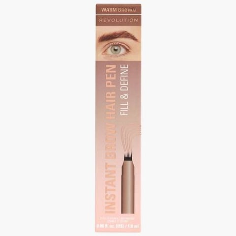 قلم حواجب إنستانت برو من ميك أب ريفولوشن:Warm Brown