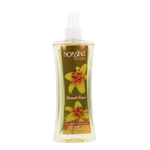 معطر جسم بخاخ رومانتك فينيس من نورسينا - 250 مل