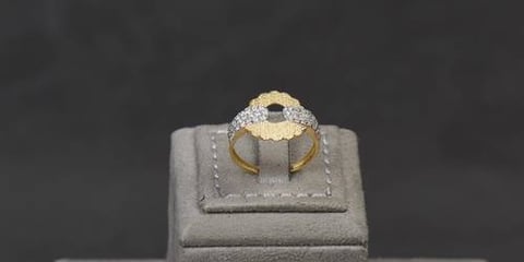 خاتم ذهب عيار 18