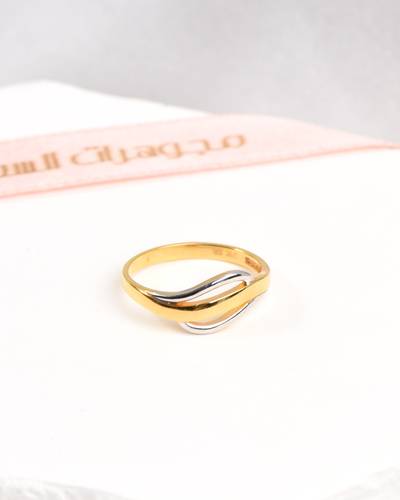 خاتم ذهب عيار 21