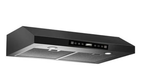 شفاط بلتي ان رانج هود فلتر 90ماطور قوة الشفط 800 اسود  WK-219-900C-BlacK  