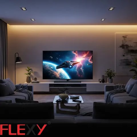 شاشة فلكسي 75 بوصة سمارت FX75UWEBSY 4K