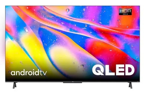 تلفزيون من تي سي إل بشاشة ٥٠ بوصة، بدقة 4K، موديل 50C725، بتقنية كيو إل إي دي