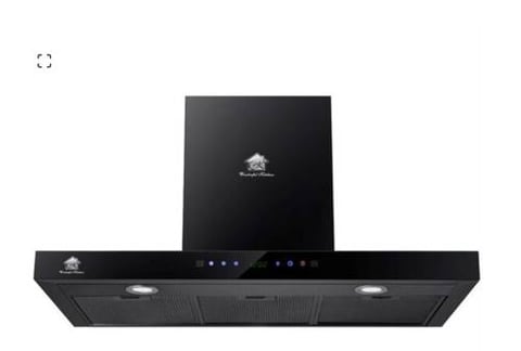 شفاط رانج هود 90 سم حرف تي قوة الشفط 1200 اسود  WK215-900C BlacK