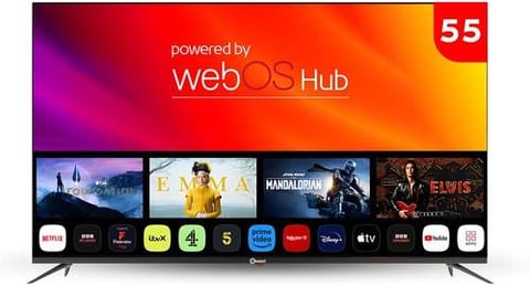 تلفزيون من دانسات بشاشة ٥٥ بوصة، بدقة 4K، موديل DTD55UWS، بتقنية إل إي دي