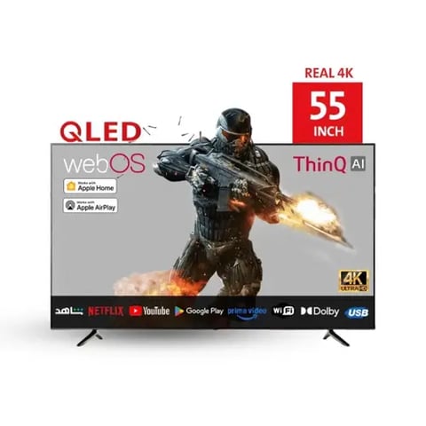 شاشة فوجيكا 55 بوصة سمارت كيو ليد FJ-55Q6