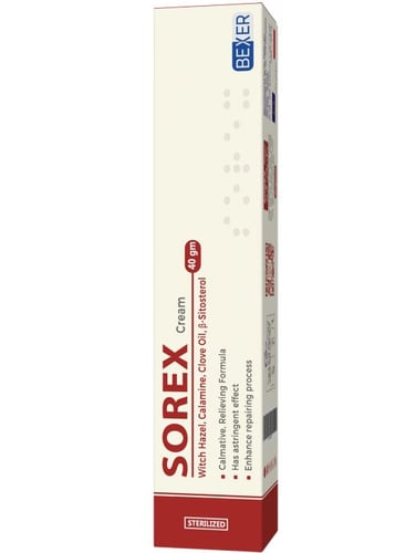 BEXER SOREX CREAM 40 GM