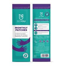 Beyou Adhesive Tapes To Relieve Menstrual Pain And All Cramping, Fibroids, IBS And Inflammatory Bowel Disease - Contains Eucalyptus Oil And Menthol