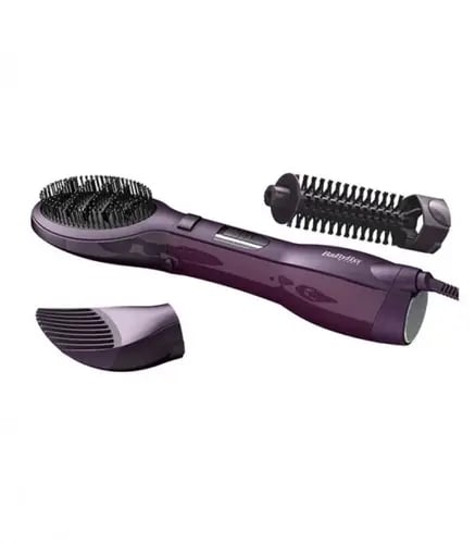 Babyliss Pro Styling Hair Brush with Bag - Purple






