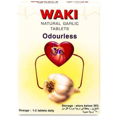 Eckhart Waki Odourless Garlic 30 Tablets