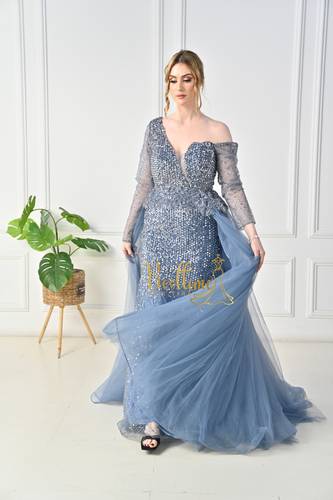 فستان سهره راقي طويل 