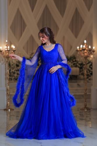 فستان سهره راقي ARG57