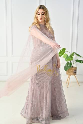 فستان سهره طويل 