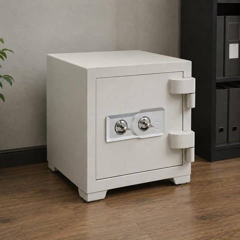 Practical Safe Box with Dual Front Lock