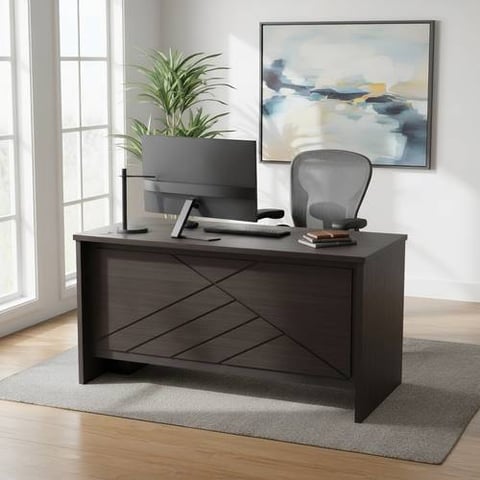 Premium 140 cm Geometric Office Desk