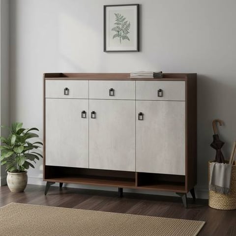 Modern Storage Cabinet with Soft Front