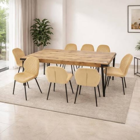 Family Dining Table with Spacious Design