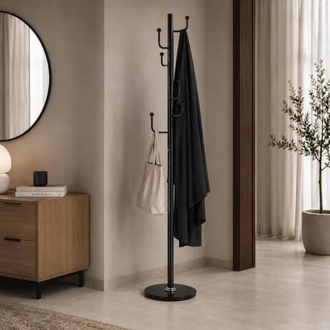 Elegant Multi Color Floor Coat Rack
