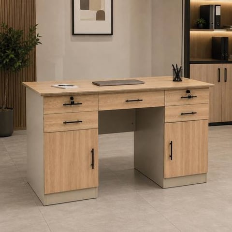 140 cm Modern Multicolor Office Desk