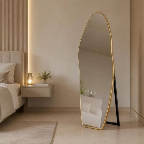 Modern Multi Color Standing Mirror 160 cm