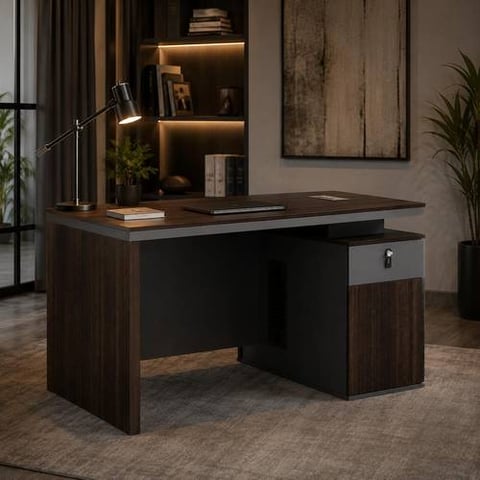 Wooden Office Desk Multiple Colors