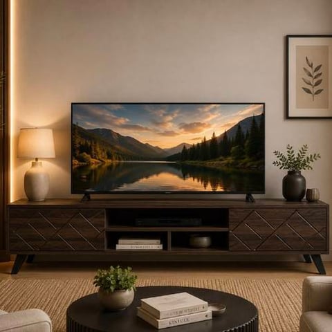 Diagonal Pattern TV Stand 180 cm in Multiple Colors