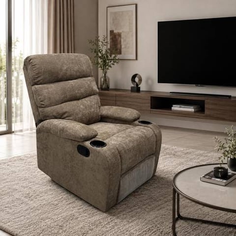 Multi-Color Premium Recliner Chair with Footrest