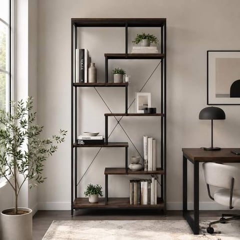ارفف تخزين مودرن متعددة الألوان 100 سم