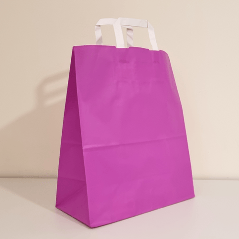 Large purple Hanging Paper Bag (1 pc)