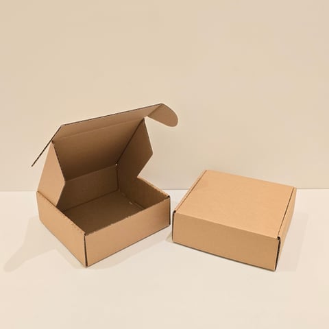  Die Cut carton (D58) Brown