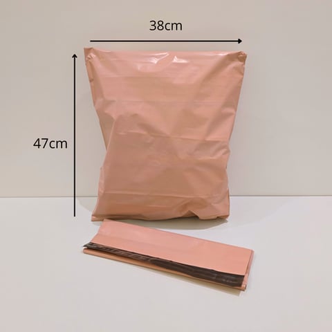Large Pink shipping bags pack