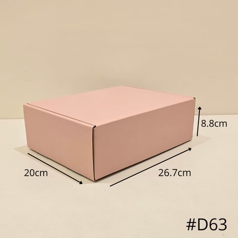 Die cut Carton(D63) pink