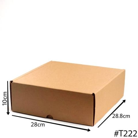 Die Cut carton T222 Brown