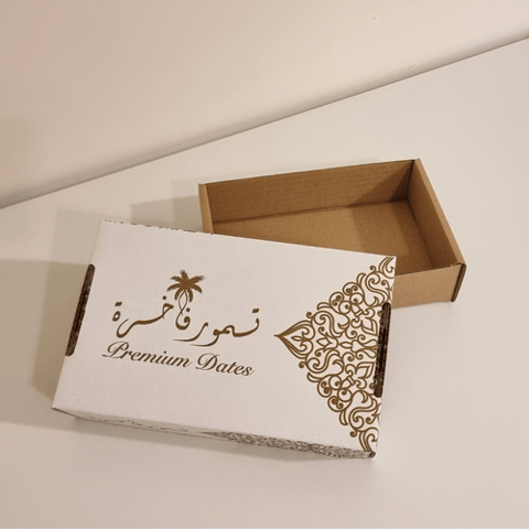 ربطة كرتون تمر 1 كيلو (F11) 