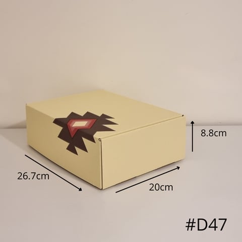 Die cut Carton(D47) Yellow
