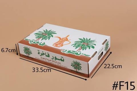 ربطة كرتون تمر ٣ كيلو (F15)