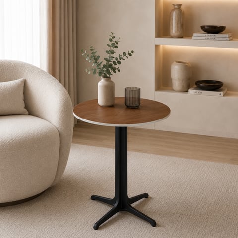 طاولة خدمة سيراميك دائري 45*45سم
